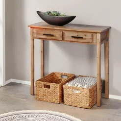Wohnzimmer|Flur|Frank Handels GmbH & Co. KG Konsolentisch "Natur"