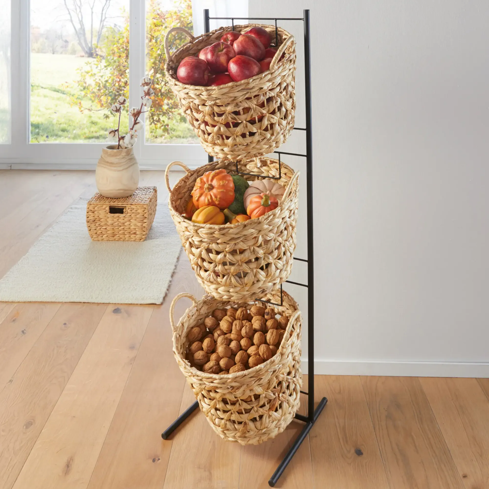 Füllkörbe & Universalkörbe|Auslagekörbe & Regalkörbe|Frank Handels GmbH & Co. KG Korbständer "Baskets"