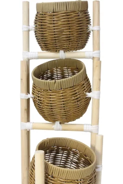Ladendeko|Füllkörbe & Universalkörbe|Frank Handels GmbH & Co. KG Korbständer "Polyrattan"