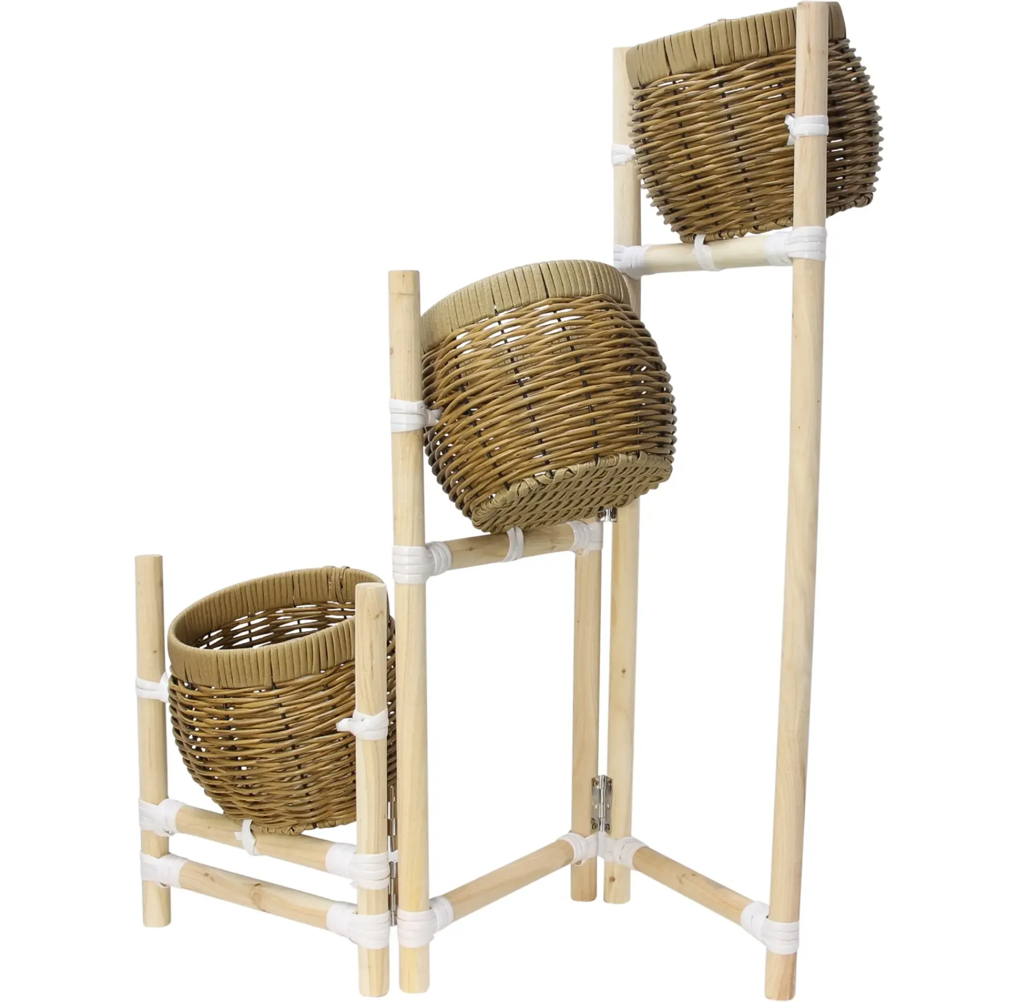 Ladendeko|Füllkörbe & Universalkörbe|Frank Handels GmbH & Co. KG Korbständer "Polyrattan"