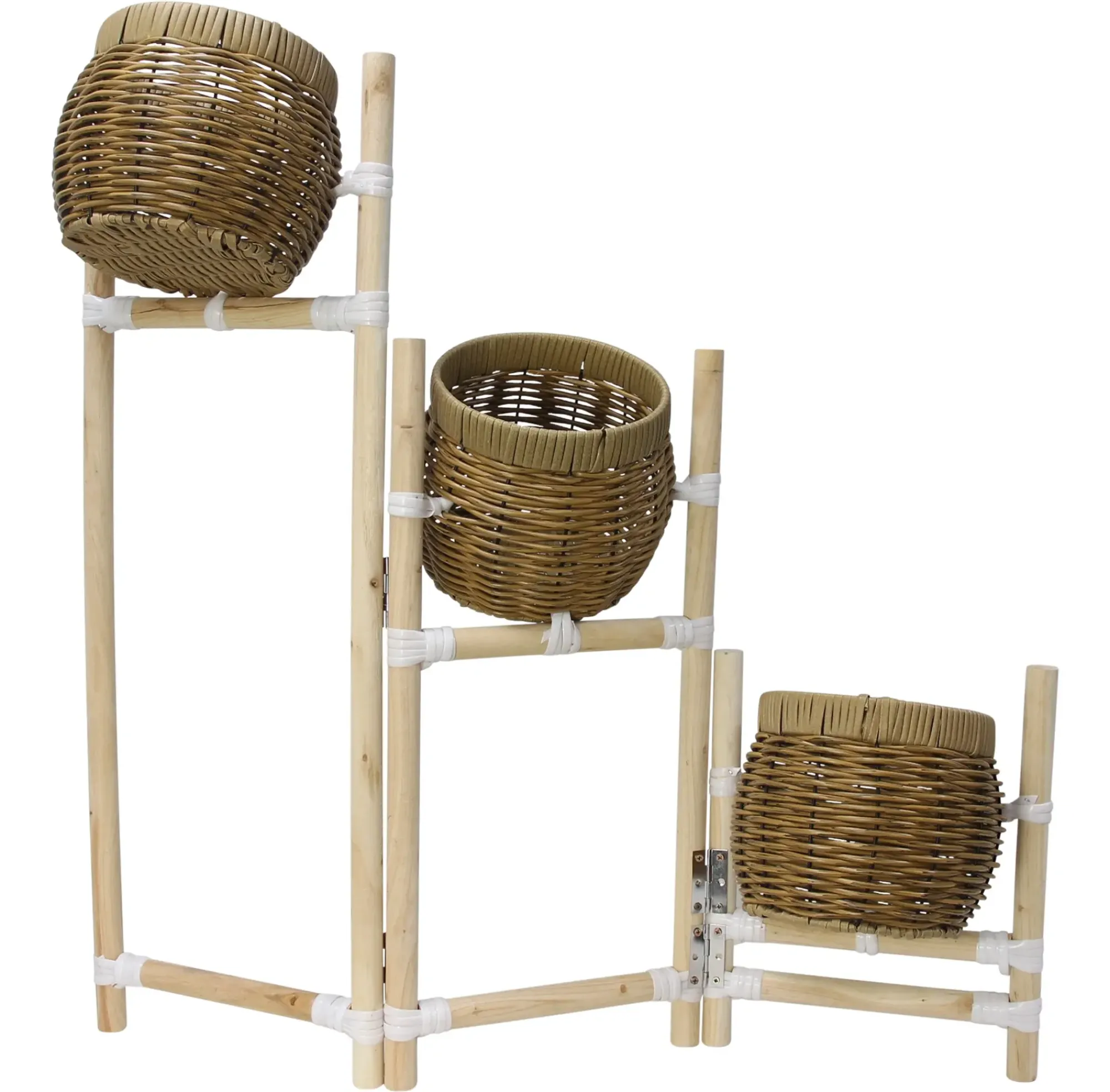 Ladendeko|Füllkörbe & Universalkörbe|Frank Handels GmbH & Co. KG Korbständer "Polyrattan"