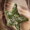 Weihnachtliche Kränze|Sterne|Frank Handels GmbH & Co. KG Kranz "Moos-Stern"