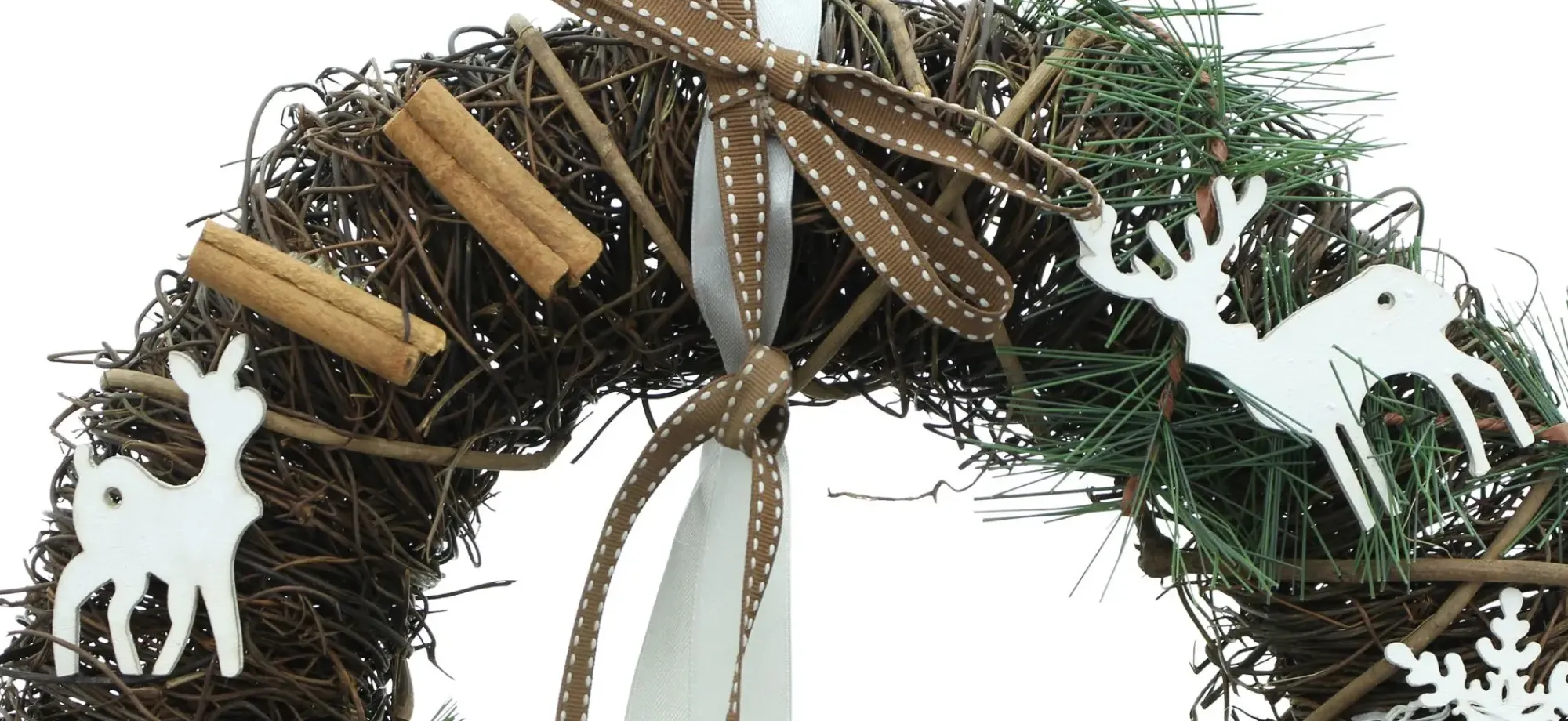 Weihnachtliche Kränze|Frank Handels GmbH & Co. KG Kranz "Rentiere"