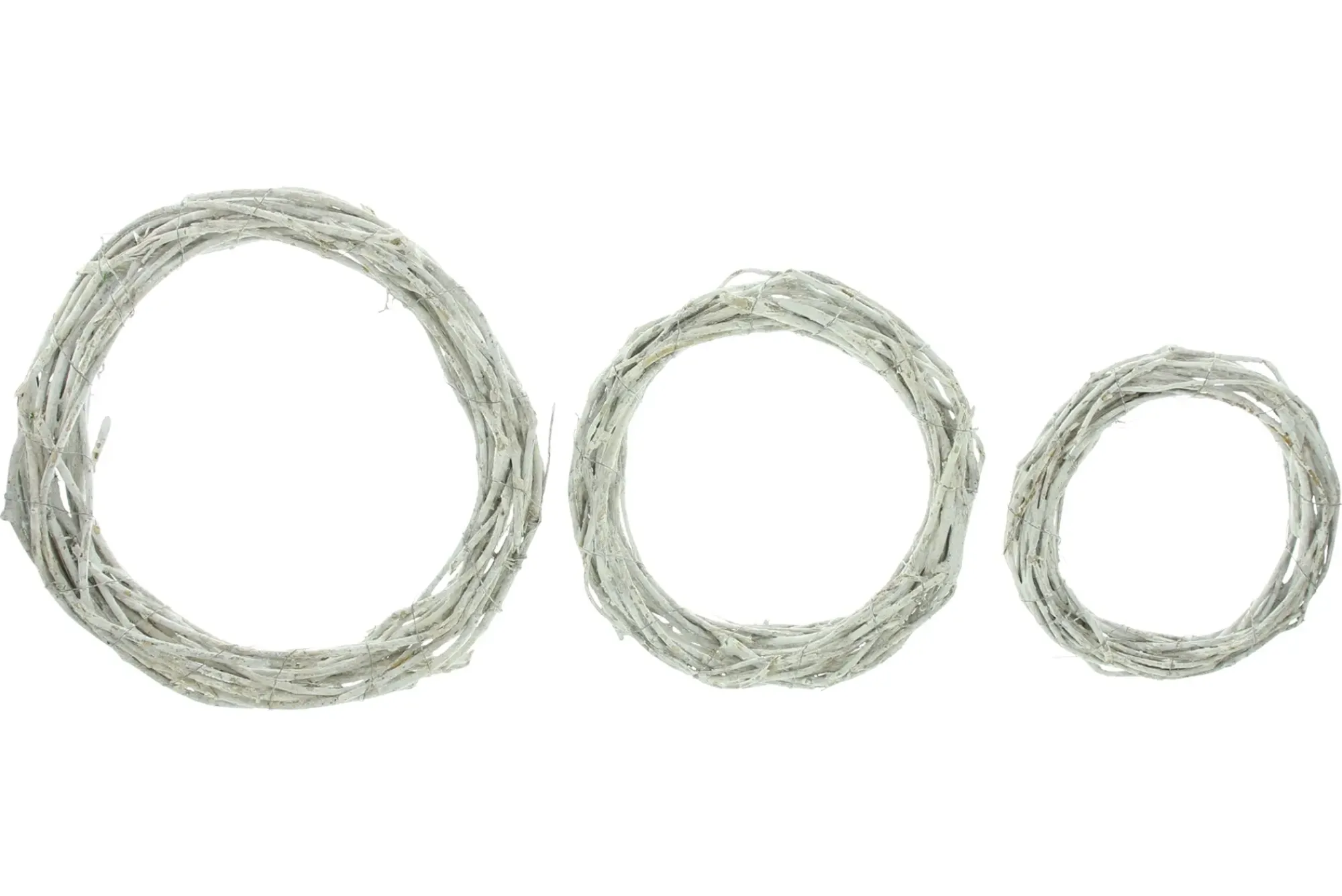 Kränze|Kränze|Frank Handels GmbH & Co. KG Kranz "White", 3er Set