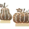 Dekokürbisse|Frank Handels GmbH & Co. KG Kürbis "Metallic", 2er Set