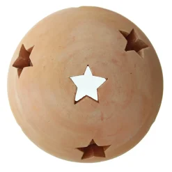 Weihnachtliche Dekokugeln|Weihnachtliche Gartendeko|Frank Handels GmbH & Co. KG Kugel "Sterne", mittel