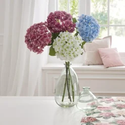 Kunstpflanzen|Frank Handels GmbH & Co. KG Kunstblume "Rosa Hortensie"
