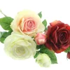 Kunstpflanzen|Frank Handels GmbH & Co. KG Kunstblume "Rosen", 3er Set