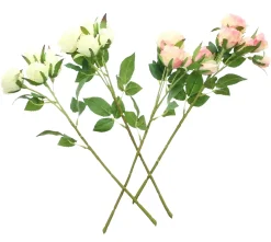 Kunstpflanzen|Frank Handels GmbH & Co. KG Kunstblume "Rosenliebe", 4er Set