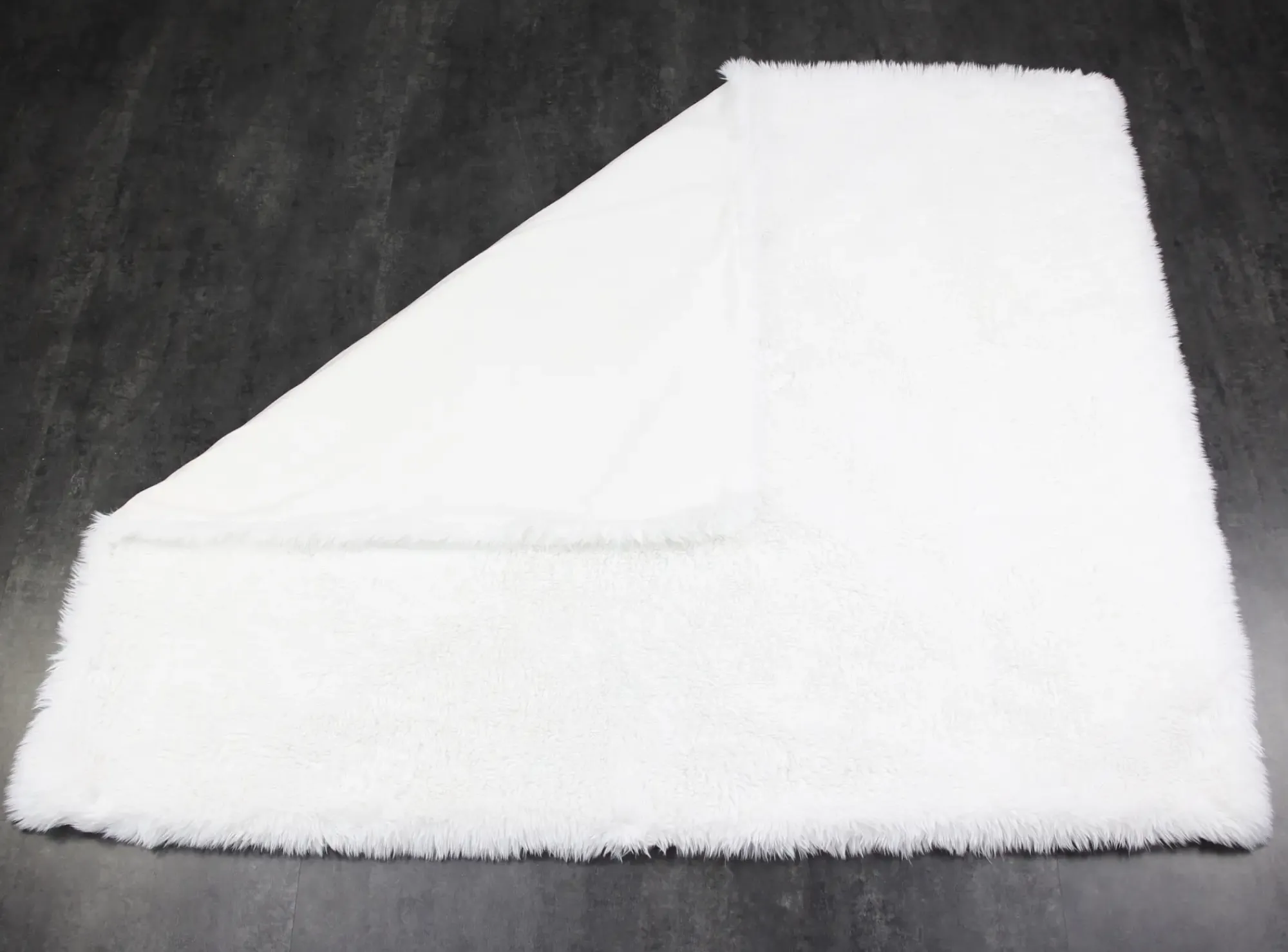 Felle & Kunstfelle|Weihnachtliche Kuscheldecken|Frank Handels GmbH & Co. KG Kunstfelldecke "Offwhite"