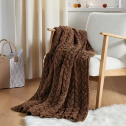 Weihnachtliche Kuscheldecken|Decken & Kuscheldecken|Frank Handels GmbH & Co. KG Kuscheldecke "Mocca"