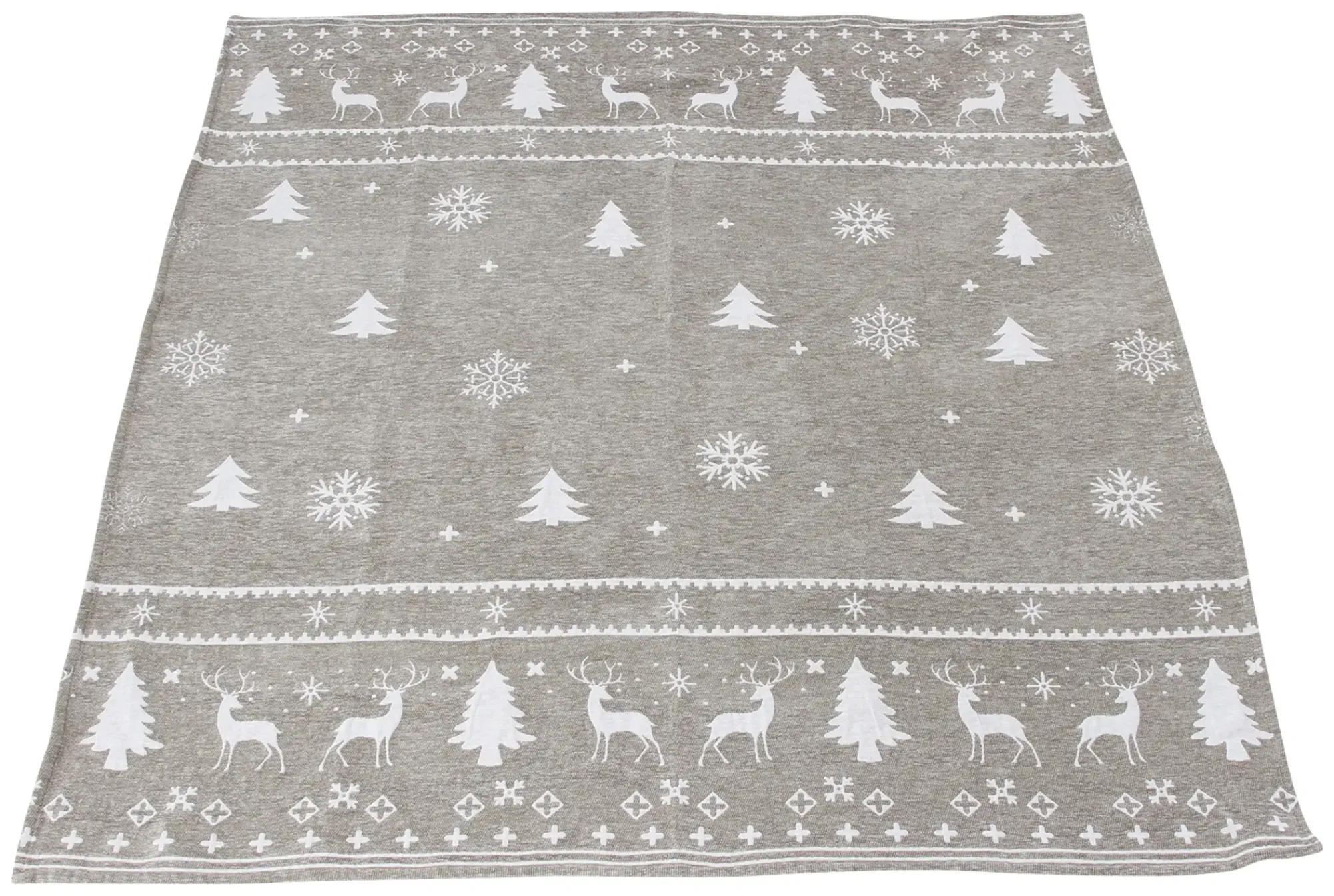 Weihnachtliche Kuscheldecken|Frank Handels GmbH & Co. KG Kuscheldecke "Nordischer Winter"