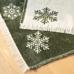 Weihnachtliche Kuscheldecken|Frank Handels GmbH & Co. KG Kuscheldecke "Schneeflocken"