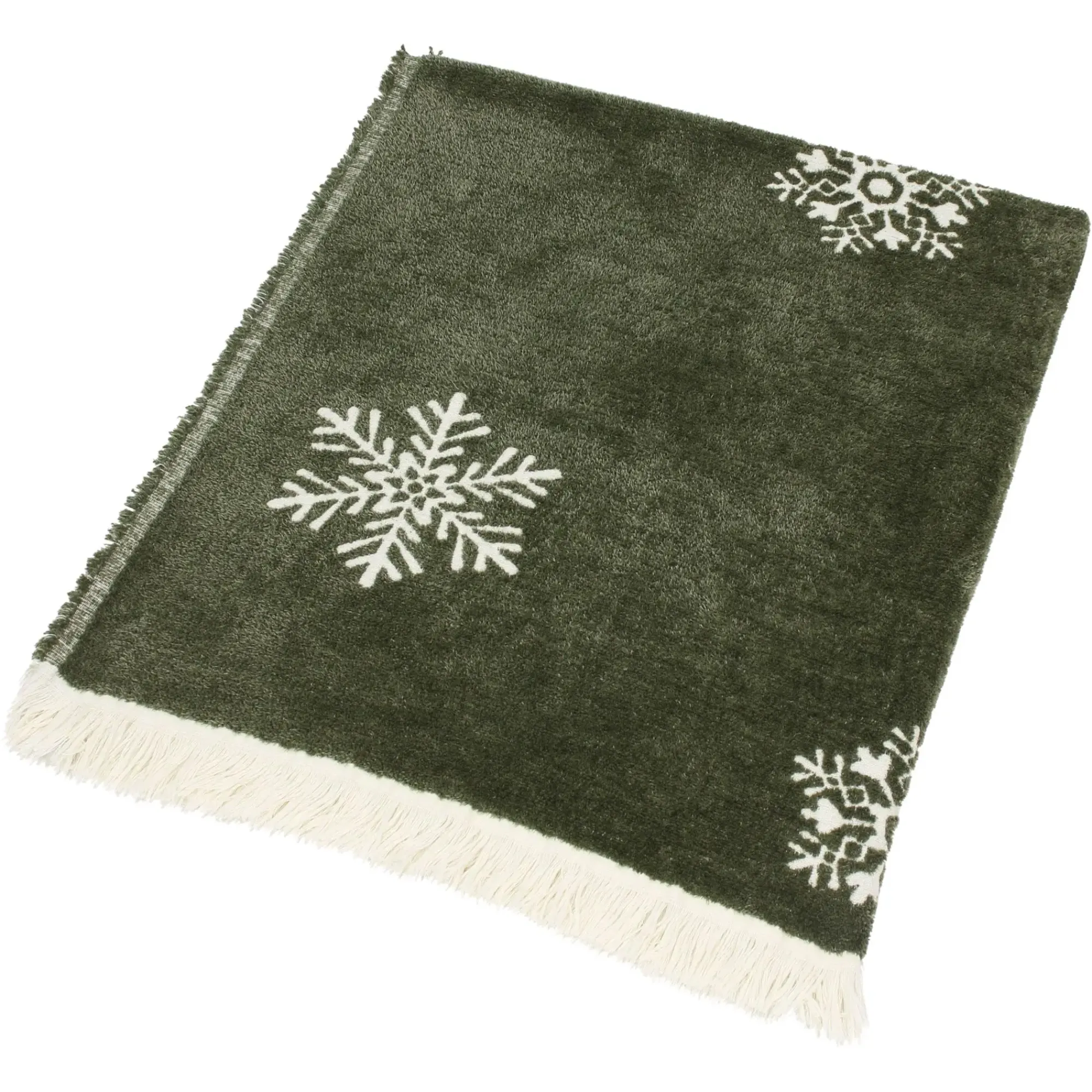 Weihnachtliche Kuscheldecken|Frank Handels GmbH & Co. KG Kuscheldecke "Schneeflocken"