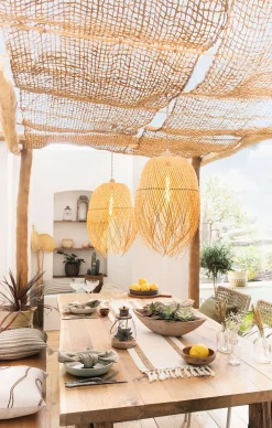Flur|Led-Beleuchtung|Frank Handels GmbH & Co. KG Lampenschirm "Ibiza", 2er Set