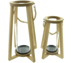 Laternen|Weihnachtslichter|Frank Handels GmbH & Co. KG Laterne "Conical", 2er Set