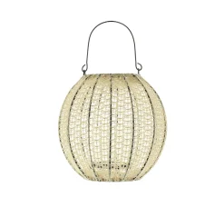 Laternen|Herbstlichter|Frank Handels GmbH & Co. KG Laterne "Webart", beige
