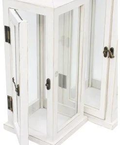 Laternen|Laternen & Co.|Frank Handels GmbH & Co. KG Laterne "White washed", 2er Set
