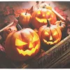 Wanddeko|Herbstliche Led-Leuchtdeko|Frank Handels GmbH & Co. KG LED-Bild "Halloween"