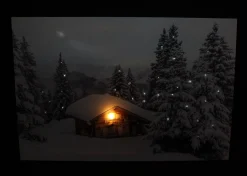 Weihnachtliche Wanddeko|Weihnachtliche Led-Deko|Frank Handels GmbH & Co. KG LED-Bild "Winter"