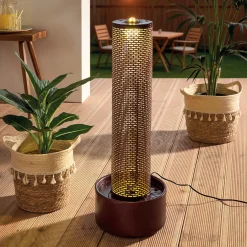 Brunnen|Led-Beleuchtung|Frank Handels GmbH & Co. KG LED-Brunnen "Burgundy"