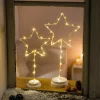 Weihnachtliche Led-Deko|Sterne|Frank Handels GmbH & Co. KG LED-Deko "Stern", 2er Set