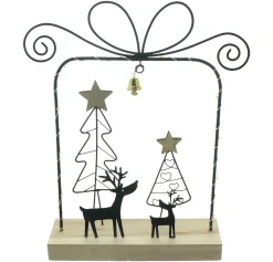 Weihnachtliche Led-Deko|Frank Handels GmbH & Co. KG LED-Geschenk "Black"