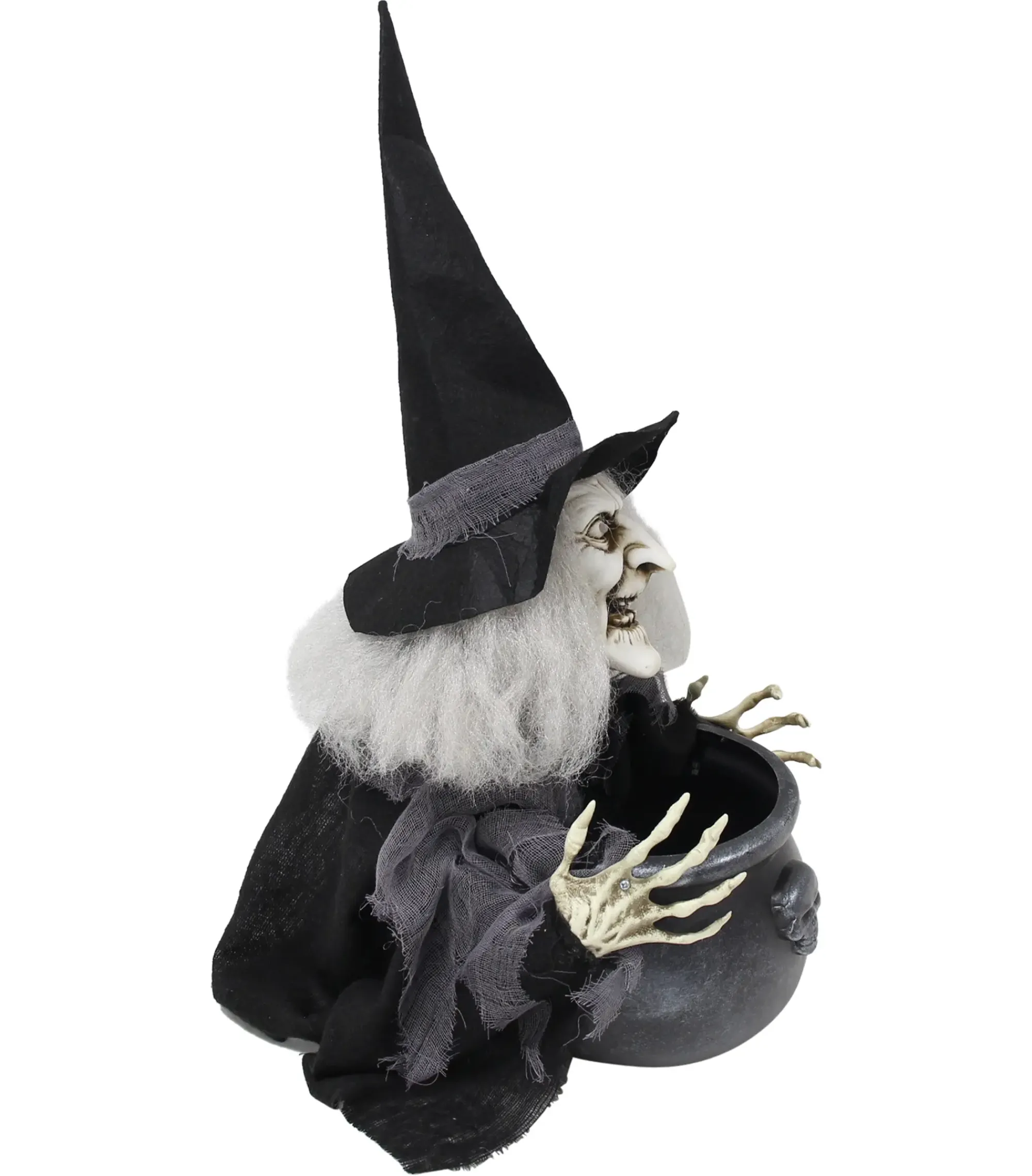 Herbstliche Led-Leuchtdeko|Frank Handels GmbH & Co. KG LED-Hexe "Creepy"