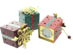 Dekohänger|Baumschmuck|Frank Handels GmbH & Co. KG LED-Hänger "Geschenk", 3er Set