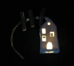 Led-Leuchthänger|Weihnachtliche Led-Leuchthänger|Frank Handels GmbH & Co. KG LED-Hänger "Häuschen"