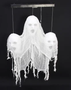 Herbstliche Led-Leuchtdeko|Frank Handels GmbH & Co. KG LED-Hänger "Spooky Faces"
