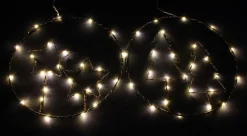 Dekohänger|Weihnachtliche Dekoringe|Frank Handels GmbH & Co. KG LED-Hänger "Sterne & Tannen", 2er Set