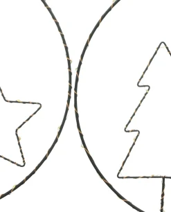 Dekohänger|Weihnachtliche Dekoringe|Frank Handels GmbH & Co. KG LED-Hänger 