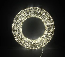 Gartenbeleuchtung|Weihnachtliche Kränze|Frank Handels GmbH & Co. KG LED-Kranz "Golden"