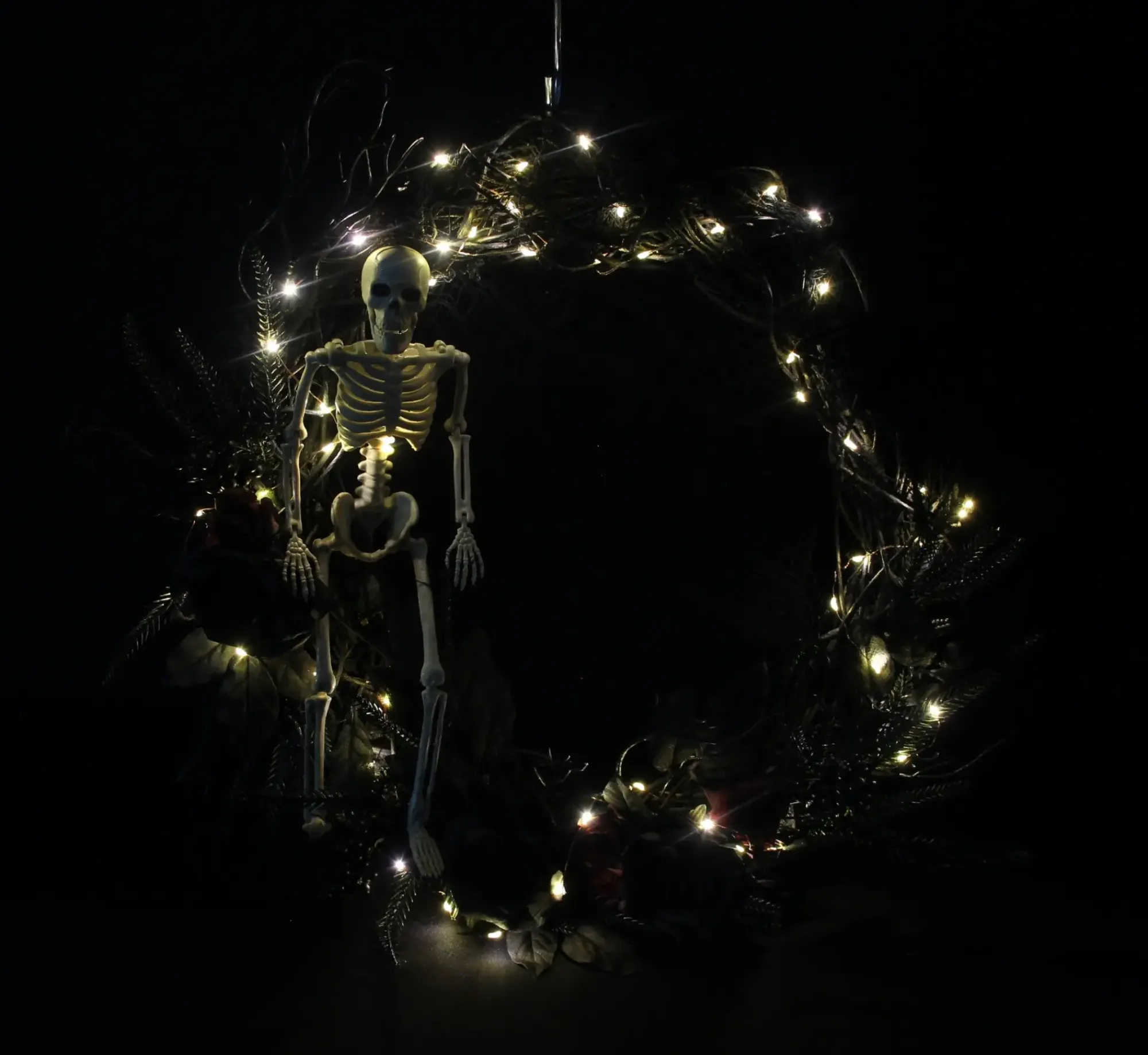 Herbstliche Led-Leuchtdeko|Frank Handels GmbH & Co. KG LED-Kranz "Light in the Dark"