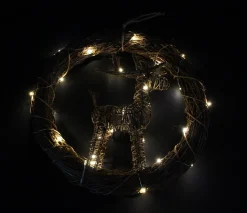 Weihnachtliche Led-Deko|Frank Handels GmbH & Co. KG LED-Kranz 
