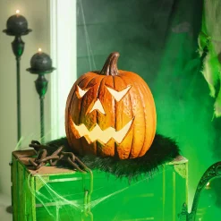 Herbstliche Led-Leuchtdeko|Dekokürbisse|Frank Handels GmbH & Co. KG LED-Kürbis "Spooky"