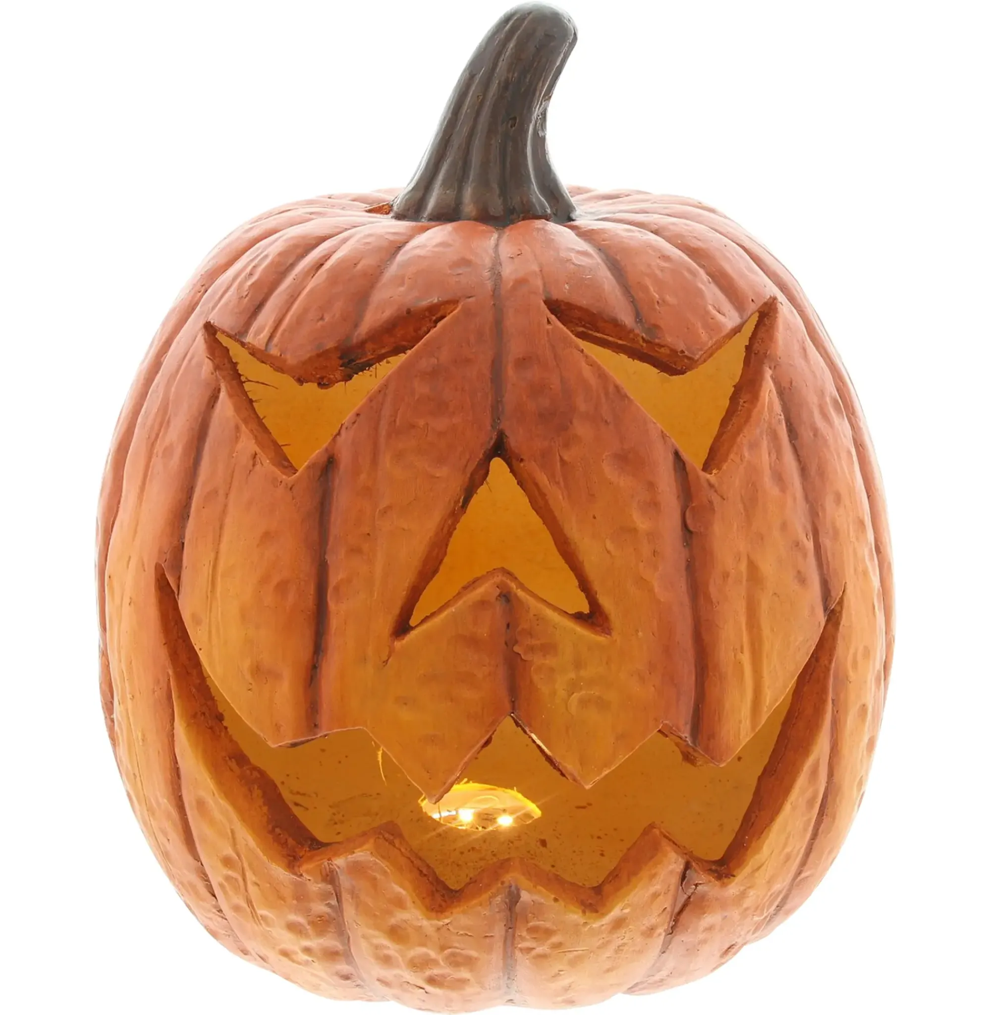 Herbstliche Led-Leuchtdeko|Dekokürbisse|Frank Handels GmbH & Co. KG LED-Kürbis "Spooky"