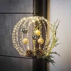 Led-Leuchthänger|Weihnachtliche Led-Leuchthänger|Frank Handels GmbH & Co. KG LED-Kugel 