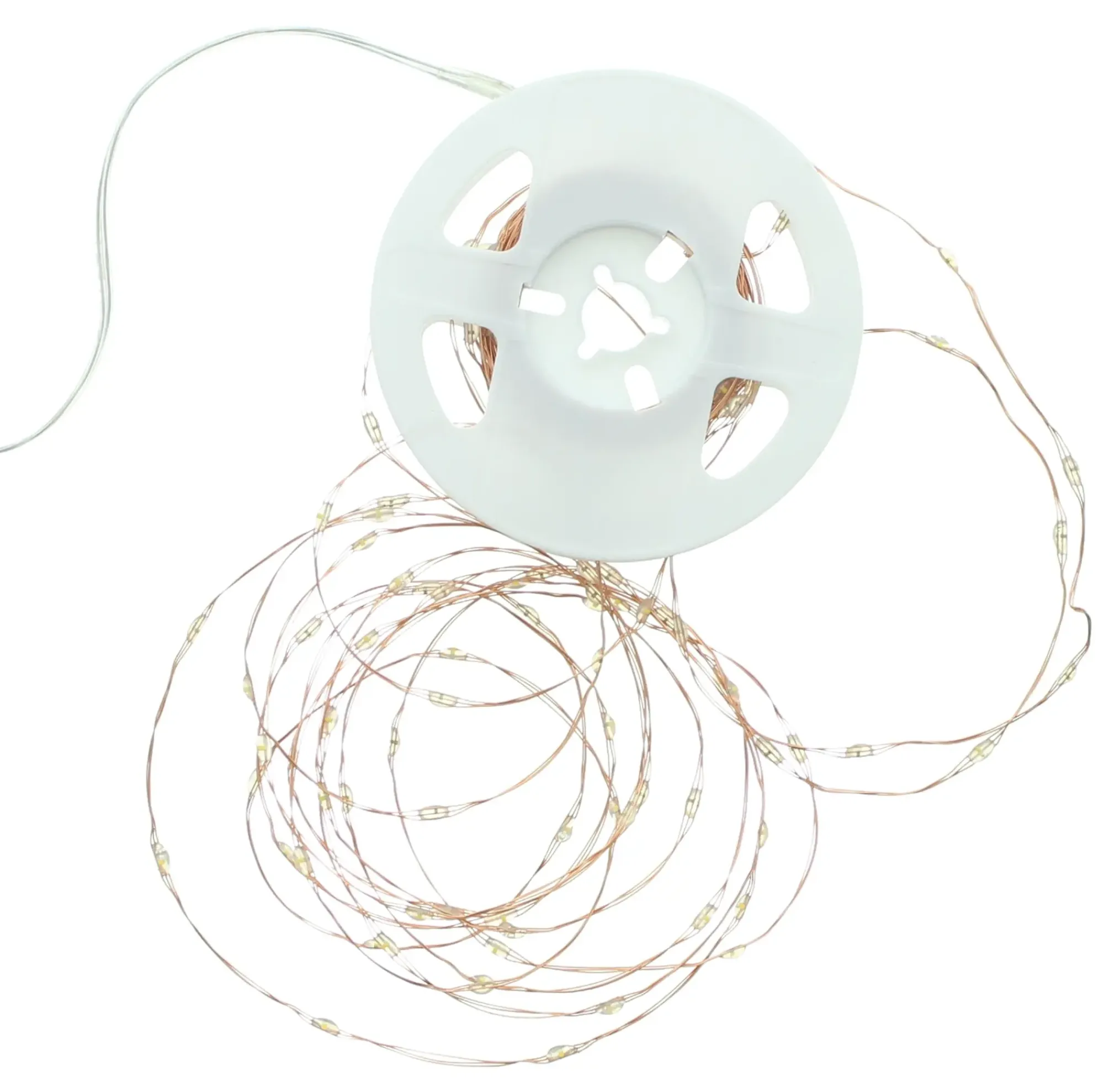 Weihnachtliche Led-Lichterketten|Led-Lichterketten|Frank Handels GmbH & Co. KG LED-Kupferdraht "Shiny" mit Adapter