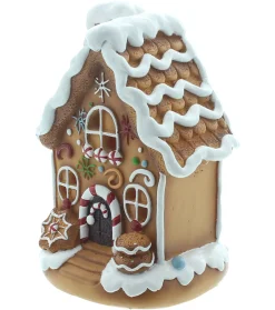 Weihnachtliche Dekofiguren|Frank Handels GmbH & Co. KG LED-Lebkuchenhaus "Sweet"