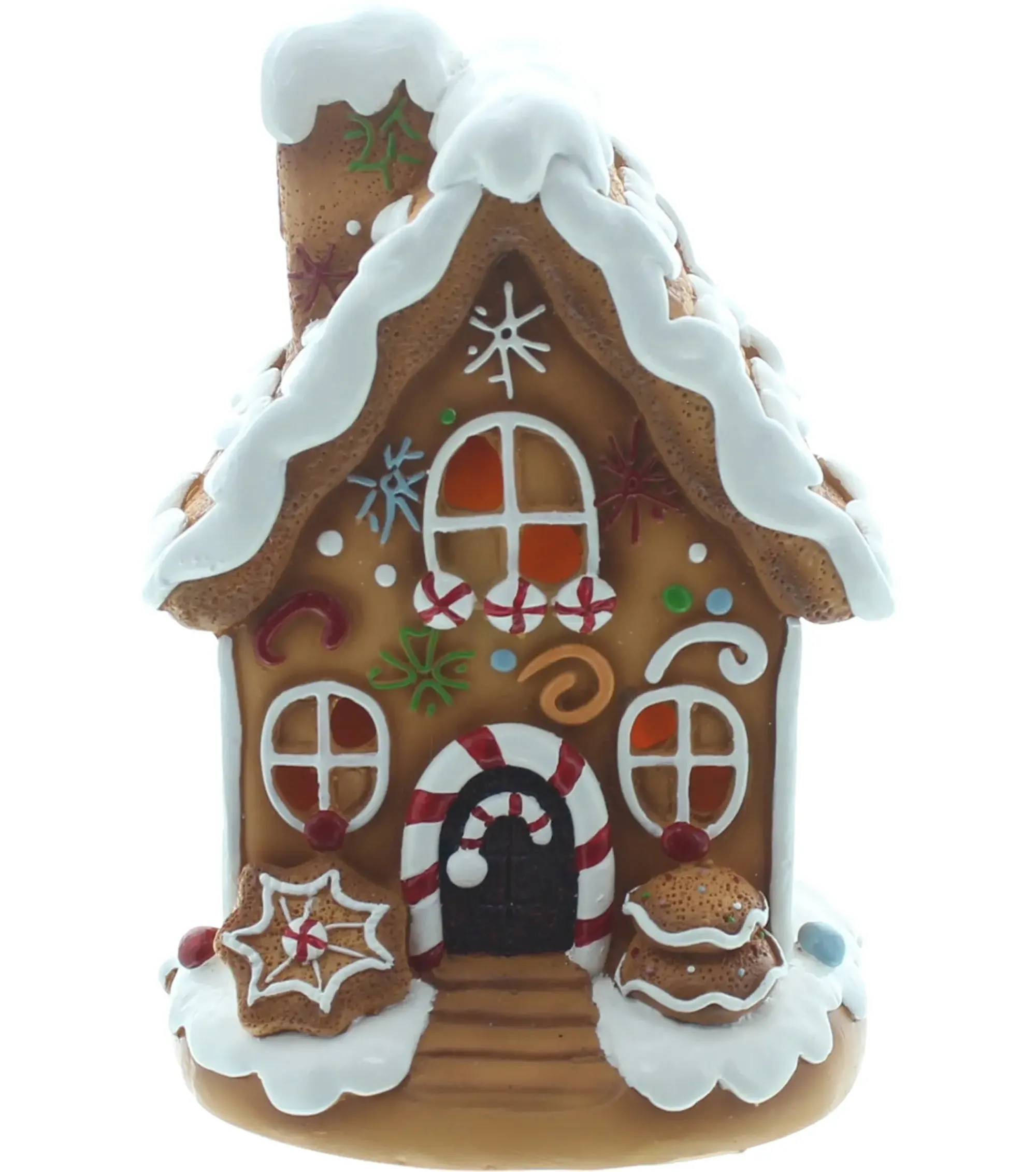 Weihnachtliche Dekofiguren|Frank Handels GmbH & Co. KG LED-Lebkuchenhaus "Sweet"