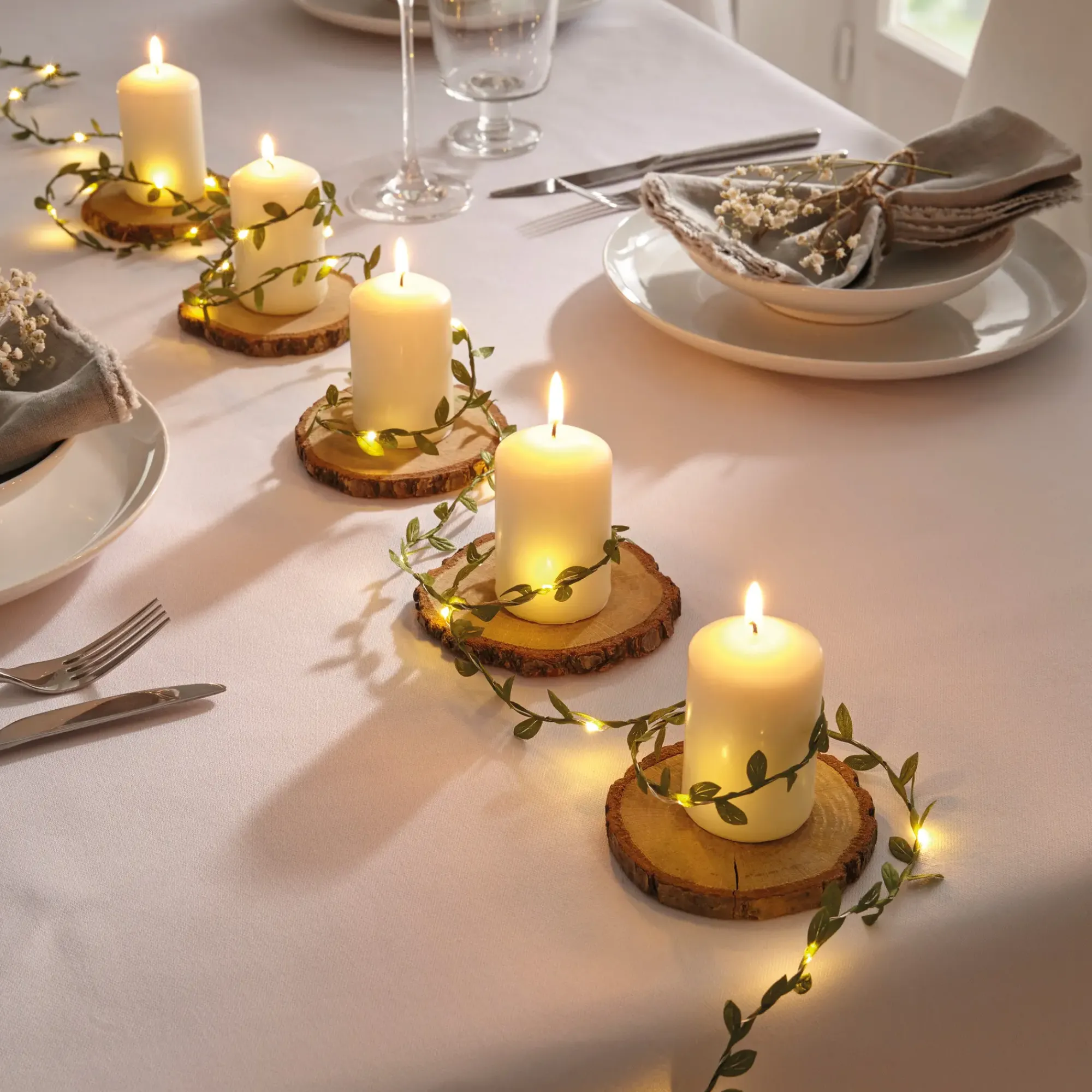 Led-Beleuchtung|Led-Dekoobjekte|Frank Handels GmbH & Co. KG LED-Lichterkette "Buchs"
