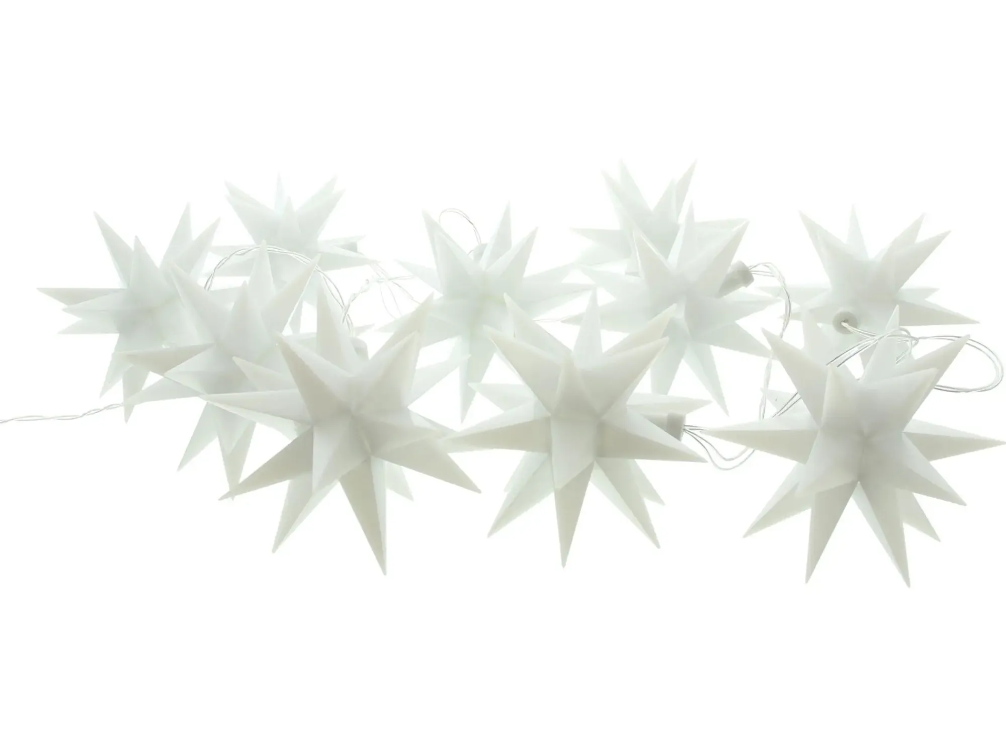 Weihnachtliche Led-Lichterketten|Baumschmuck|Frank Handels GmbH & Co. KG LED-Lichterkette "3D-Sterne"