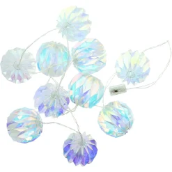 Weihnachtliche Led-Lichterketten|Frank Handels GmbH & Co. KG LED-Lichterkette "Rainbow-Balls"