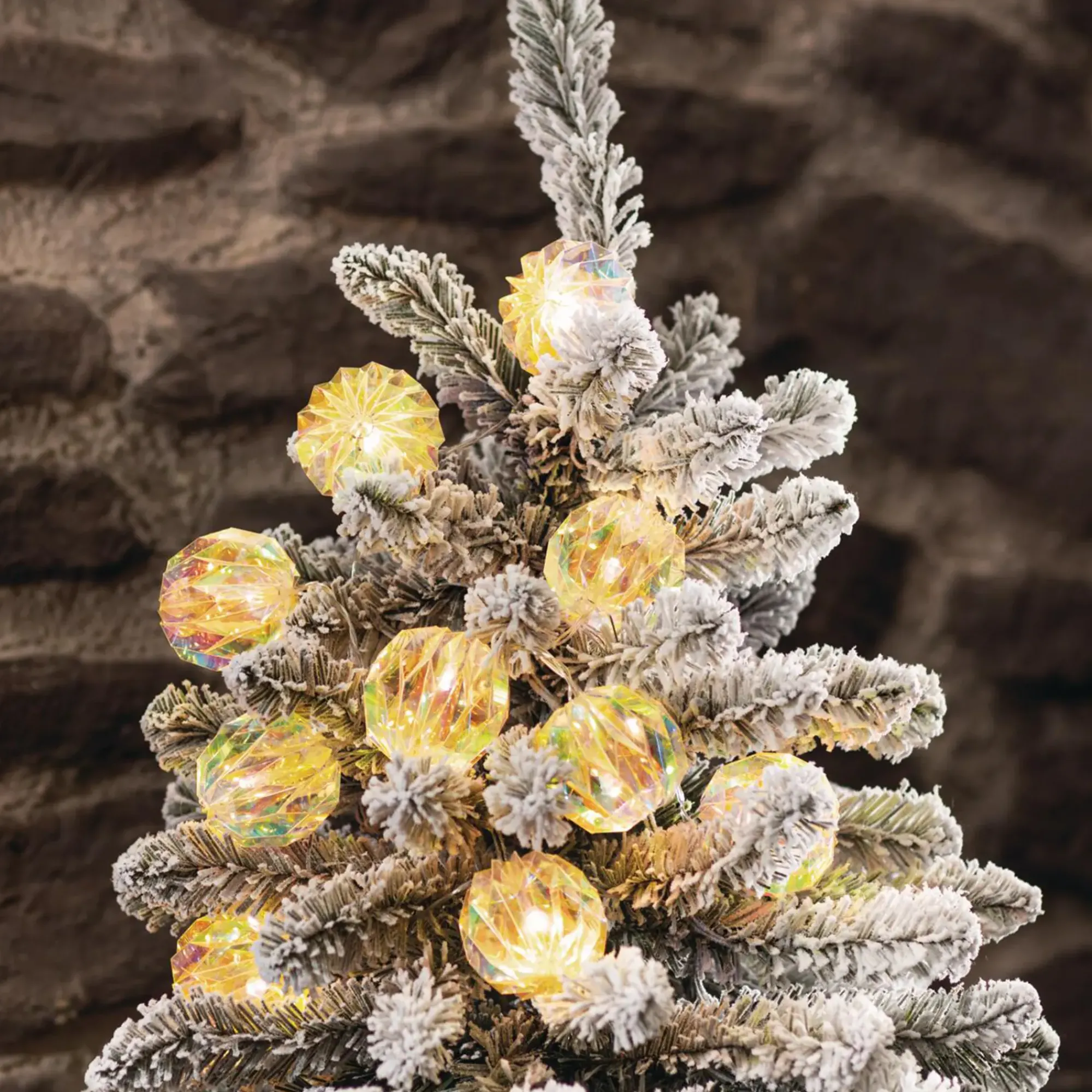 Weihnachtliche Led-Lichterketten|Frank Handels GmbH & Co. KG LED-Lichterkette "Rainbow-Balls"