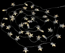 Weihnachtliche Led-Lichterketten|Baumschmuck|Frank Handels GmbH & Co. KG LED-Lichterkette "Sterne"