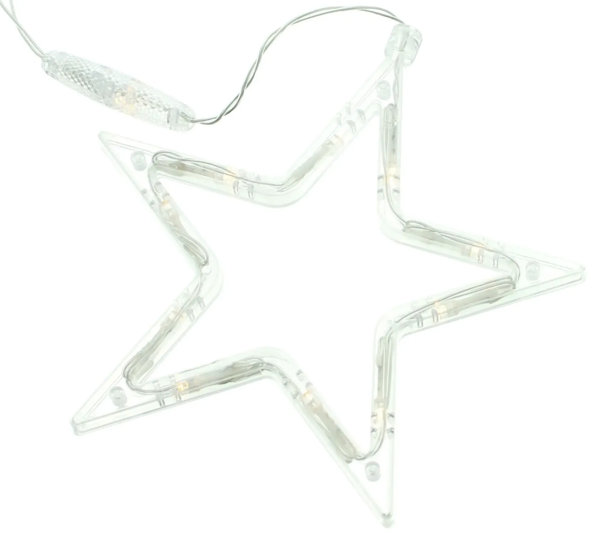 Weihnachtliche Led-Lichterketten|Weihnachtliche Led-Leuchthänger|Frank Handels GmbH & Co. KG LED-Lichtervorhang "Sterne"