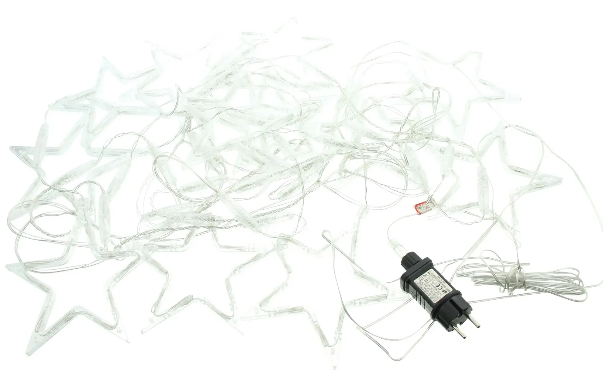 Weihnachtliche Led-Lichterketten|Weihnachtliche Led-Leuchthänger|Frank Handels GmbH & Co. KG LED-Lichtervorhang "Sterne"