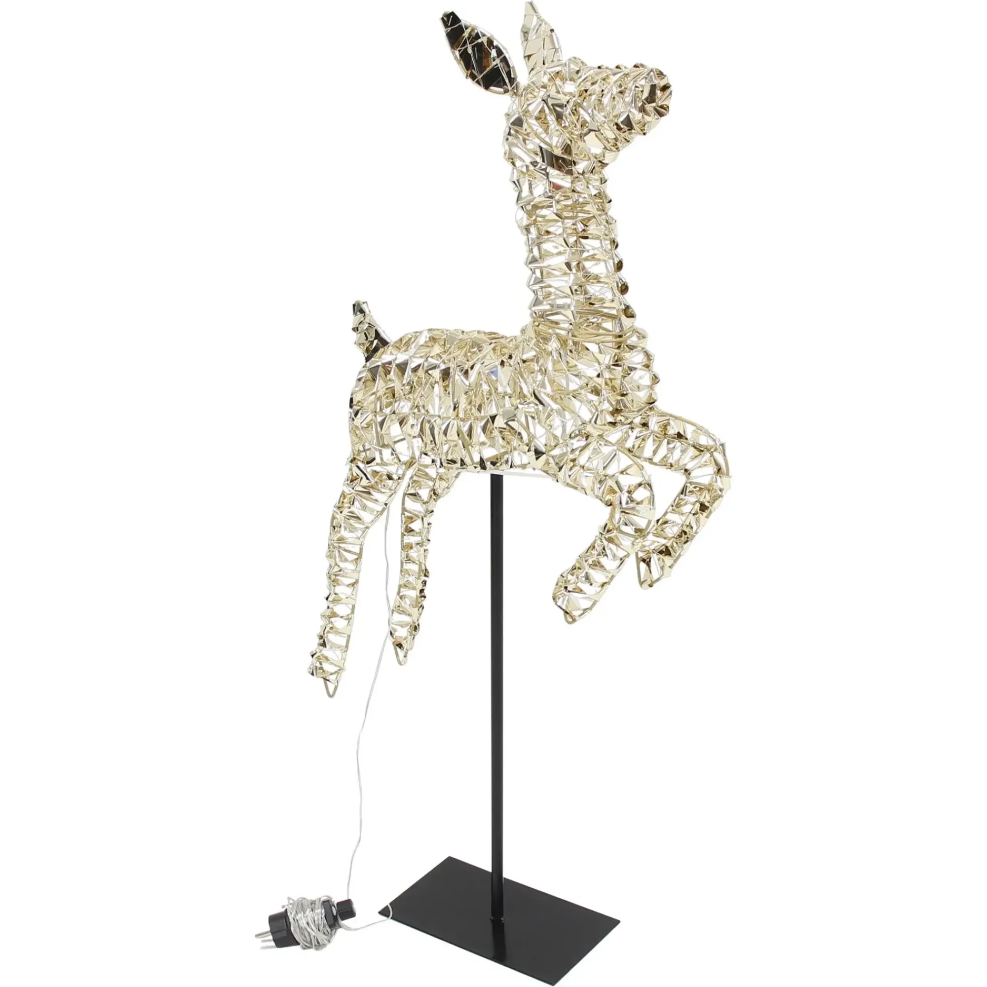 Weihnachtliche Led-Deko|Frank Handels GmbH & Co. KG LED-Rentier "Golden"